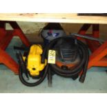 LOT OF SHOP-VACS (3), assorted