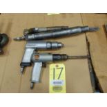 LOT OF PNEUMATIC TOOLS (4), assorted