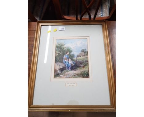 MYLES BIRKET FOSTER SIGNED LITHOGRAPH