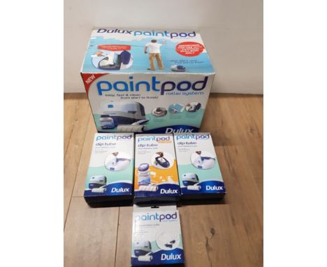 DULUX PAINT POD ROLLER SYSTEM 3 DIP TUBES AND A 2M EXTENSION TUBE