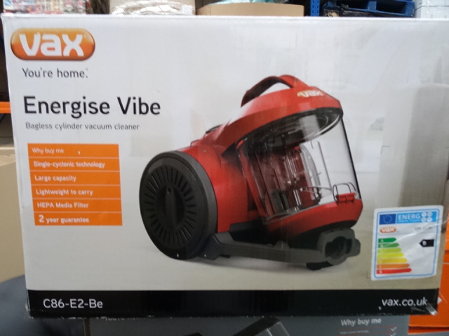 1 x Vax Energise Vibe Pet Bagless VAX Energise Vibe C86 Cheapest UK