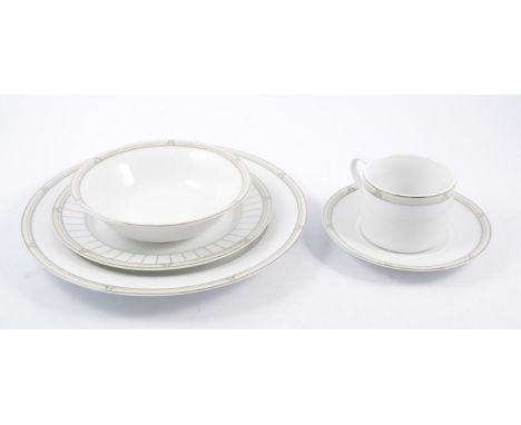 Royal Worcester "Mandarin" dinner and coffee ware.