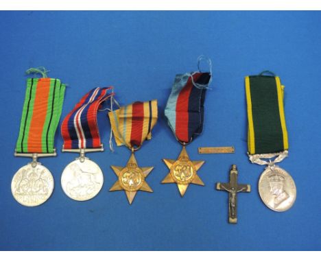 Four Second World War medals, for 2584918 Sigmn H. Scott, R.Sigs, including Africa Star, 1st Army bar, with a George VI effic