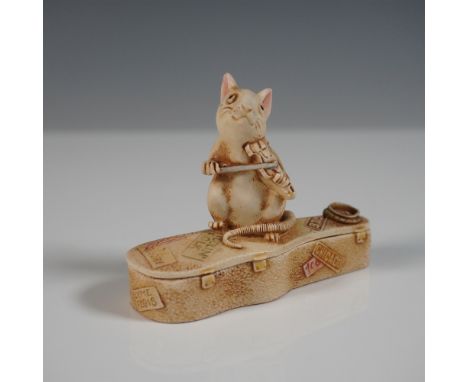 A delightful Harmony Kingdom "Leciair" Treasure Jest box figurine, crafted in England and copyrighted 2002. This intricately 