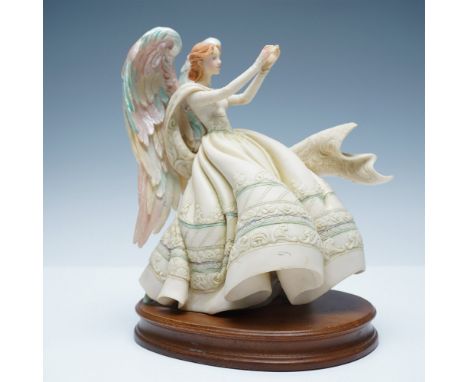 This limited edition figurine, titled Trumpeting Angel, is part of Enesco’s Celestial Symphony collection, designed by artist
