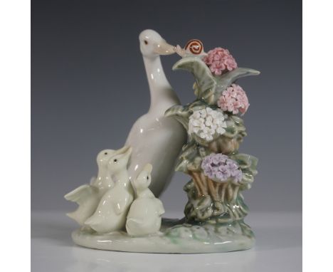 Charming Lladro porcelain figurine titled How Do You Do, model number 01001439. Designed with exquisite detail, this piece fe