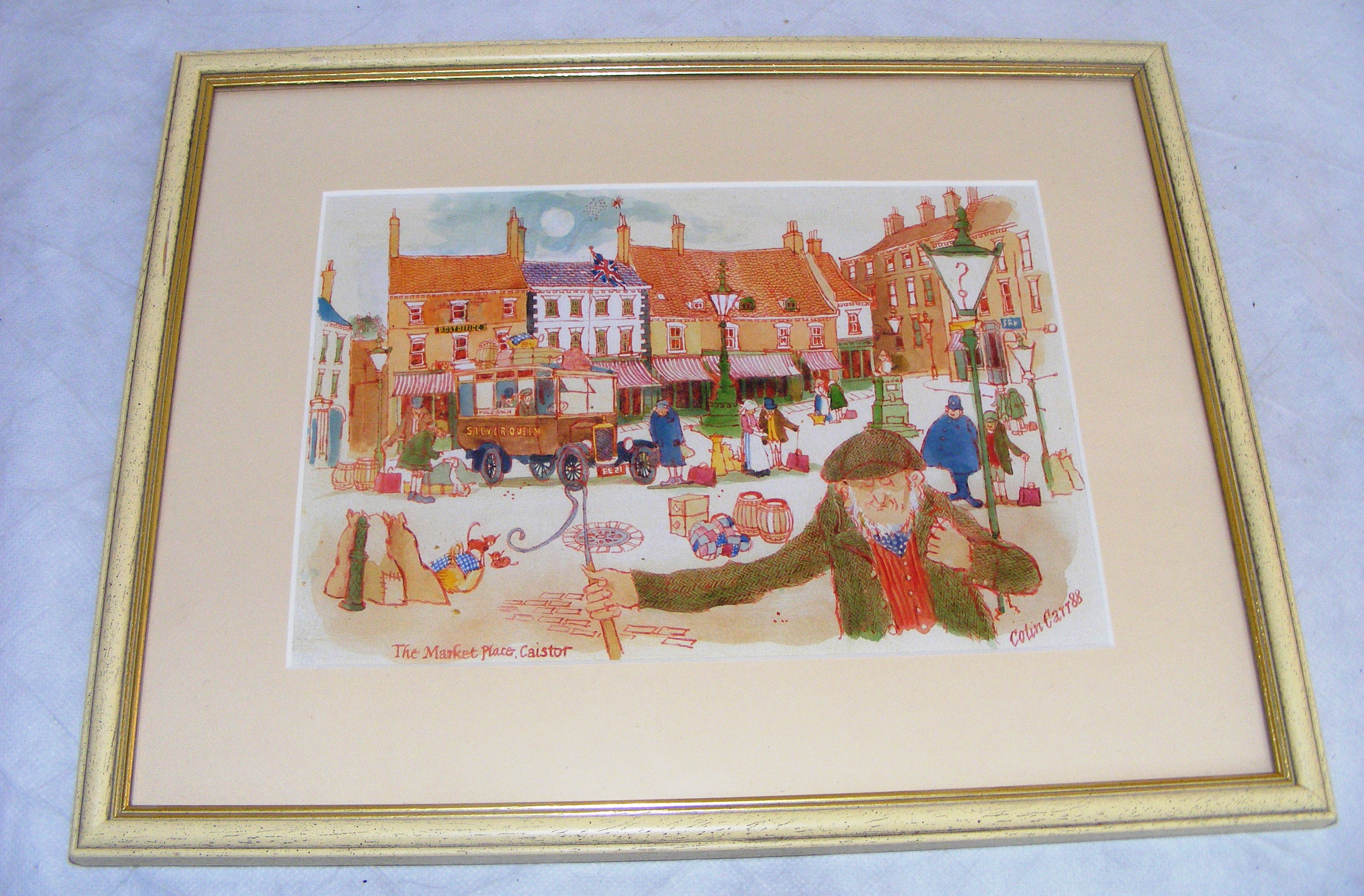 A Colin Carr original watercolour painting of 