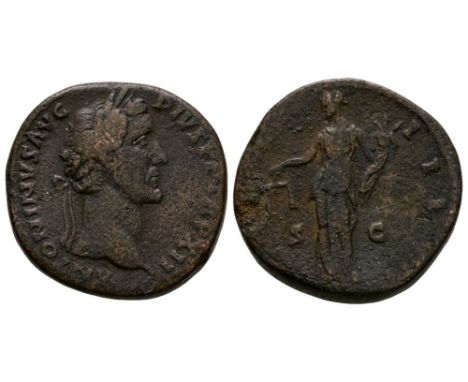148-149 AD. Rome mint. Obv: ANTONINVS AVG PIVS P P TR P XII legend with laureate head right. Rev: COS IIII legend around with