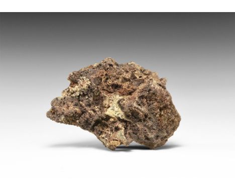 A matrix specimen of anglesite from Anglesy; in white card tray with adhesive tape label reading: 'Anglesite, Anglesy'. See B
