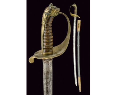 A southern-Italian National Guard officers sabre after 1861 dating: third quarter of the 19th Century provenance: Southern It