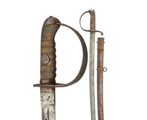 A hussars sabre dating: 19th Century provenance: Austria Slightly curved, single-and false-edged blade with deep fuller, seve