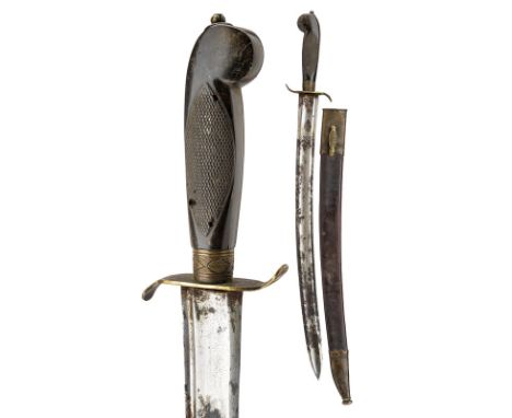 A dagger made from parts of an infantry officers sabre dating: third quarter of the 19th Century provenance: Naples Wide, sin