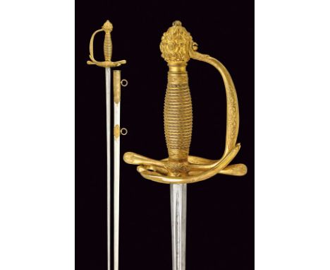 A beautiful court small sword in case dating: mid-19th Century provenance: Naples Thin, straight, double-edged blade of hexag