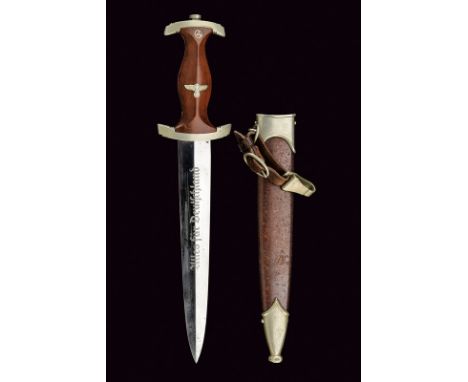 A 33 model SA dagger dating: second quarter of the 20th Century provenance: Germany Blade with the motto "Alles fÃ¼r Deutschl