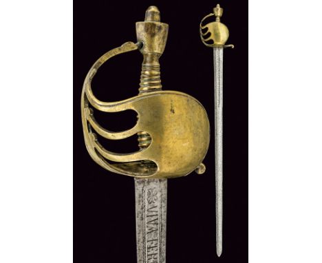 A troopers sabre of the Real Macedonia Regiment, epoch Ferdinand IV, 1765-1805 dating: last quarter of the 18th Century prove