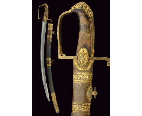 A first Empire generals sabre dating: circa 1800 provenance: Naples Wide, curved, single-and false-edged blade with wide full