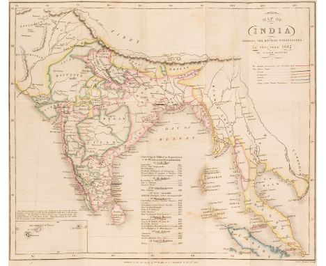 Thornton (Edward). The History of the British Empire in India, 6 volumes, 1st edition, London: William H. Allen and Co., 1841