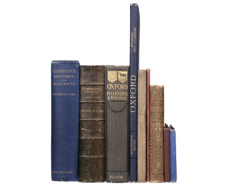 Oxford. Thomas Nelson and Sons (publishers), Tourist's Guide to Oxford and its University, circa 1890, uncoloured engraved ma