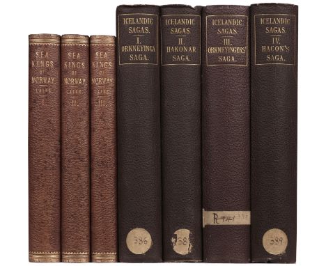 Laing (Samuel). The Heimskringla; or, Chronicle of the Kings of Norway. Translated from the Icelandic of Snorro Sturleson, wi