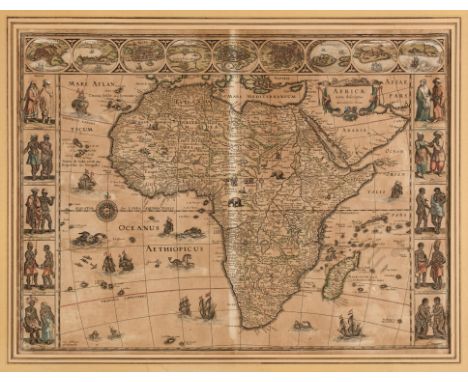 * Africa. Blaeu (Willem Janszoon), Africae nova descriptio. Auct: Guiljelmo Blaeuw. Amsterdam, circa 1650, engraved carte-a-f