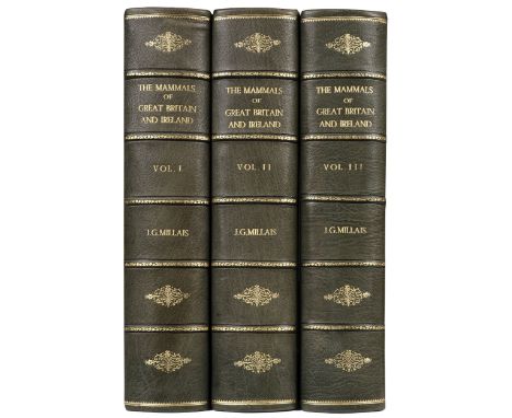 Millais (John Guille). The Mammals of Great Britain and Ireland, 3 volumes, limited issue, London: Longmans, Green and Co., 1