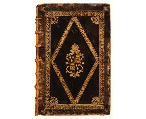 Binding for Queen Mary I of England and Ireland. Polydori Vergilii Urbinatis Anglicae historiae libri vigintiseptem, Basel: M
