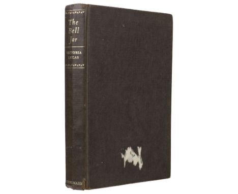 Plath (Sylvia). The Bell Jar, 1st edition, London: Heinemann, 1963, small ownership inscription in blue ink to head of front 