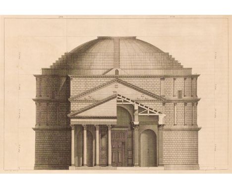 Palladio (Andrea). The Architecture of A. Palladio; in Four Books. Containing a short treatise of the five orders and the mos