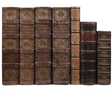 Johnson (Samuel). A Dictionary of the English Language... with numerous corrections and with the addition of several thousand