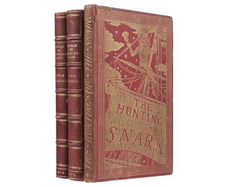 Carroll (Lewis). Alice's Adventures in Wonderland, London: Macmillan and Co., 1870, half-title, black and white illustrations