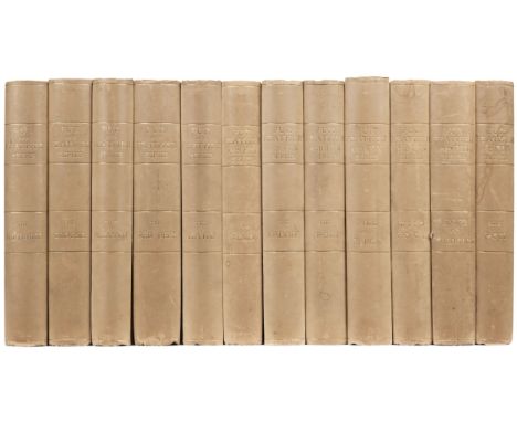 Watson (Alfred E. T., editor). Fur and Feather Series, 12 volumes, large paper issue, London: Longmans, Green and Co., 1893-1