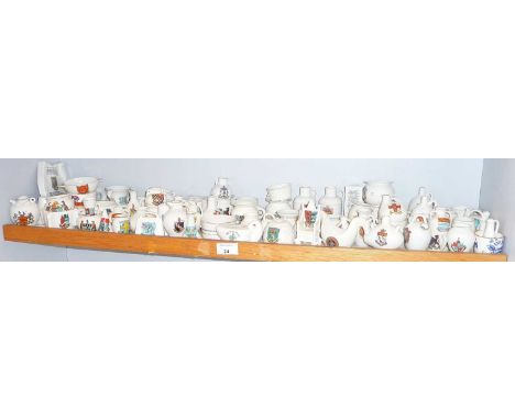 Large collection of Goss Crested China 