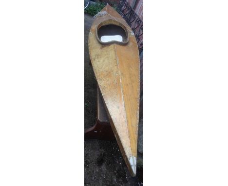 1950's Plywood kayak/canoe, 12ft long 