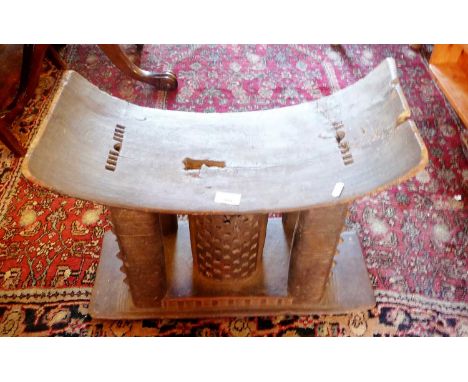 Tribal Art - Ashanti ceremonial stool