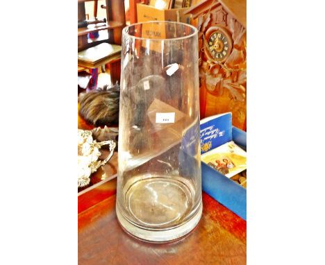 Large glass vase/container 20" tall