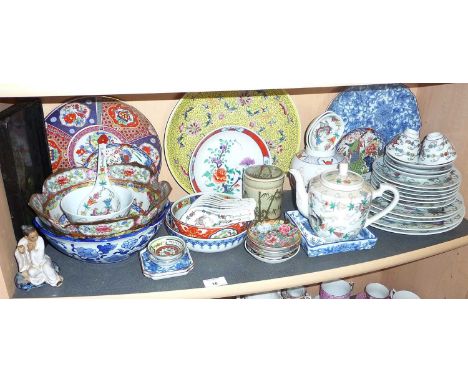 Large collection of Chinese porcelain.