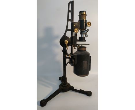 Antique table top Precision Microscope projector 