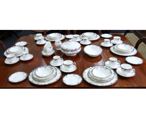 A Wedgwood 'Chartley' pattern dinner, tea and coffee service, 59 pieces.
