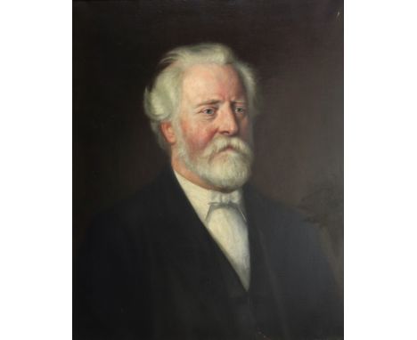 M Spicler (late 19th/early 20th Century) A portrait of a gentleman, signed and dated 'M Spicler 1907' (centre right), oil on 
