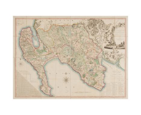 Ainslie, John 4 Rare Maps, comprising Ainslie, John A Map of the County of Renfrew. Surveyed by John Ainslie in 1796. London: