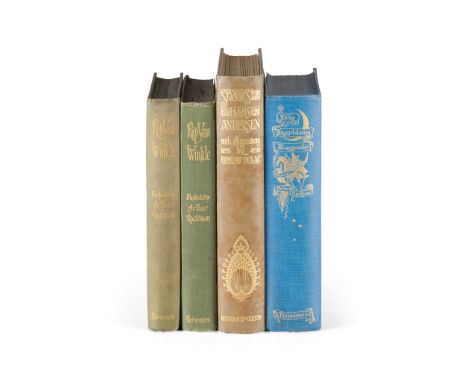 Rackham, Arthur and Edmund Dulac, illustrators Four illustrated books Irving, Washington Rip van Winkle. London: William Hein