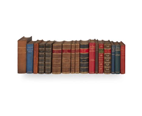 India a collection of 17 volumes, comprising Roberts, Lord Forty-One Years in India. 1897. First edition, 2 volumes, 8vo, pla