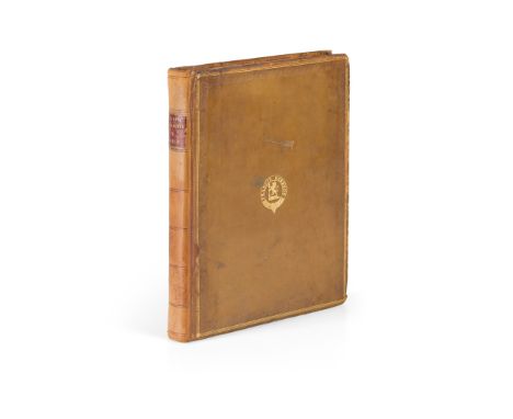 Leake, William Martin Researches in Greece London: John Booth, 1814. First edition, 4to, contemporary calf, arms gilt on side