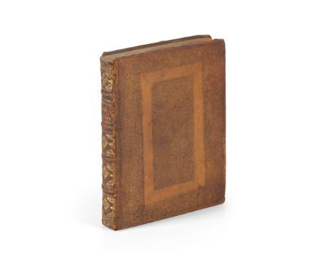 Blount, Sir Thomas Pope De Re Poetica, or Remarks upon Poetry London: R. Everingham for R. Bently, 1694. 4to, [12], 129, [3],