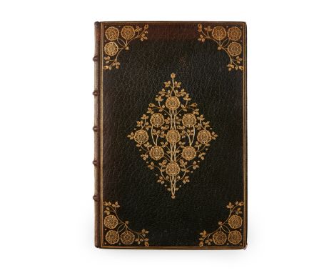 [De Sauty Binding] - Morris, William Hopes and Fears for Art London: Ellis &amp; White, 1882. First edition, 8vo, green moroc