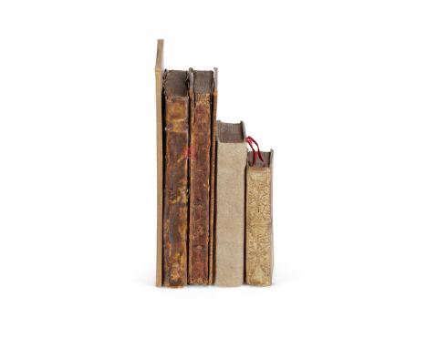 17th Century English books comprising Clapham, John The Historie of Great Britannie. London: Valentine Simmes, 1606. 8vo, con