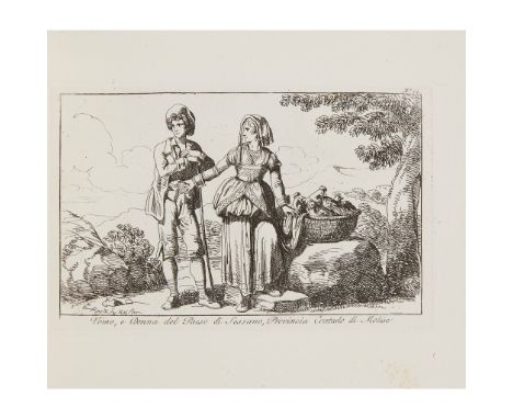 Pinelli, Bartolomeo Raccolta di cinquanta Costume le più interessanti delle Città, Terre, e Paesi, in Provincie diverse del R