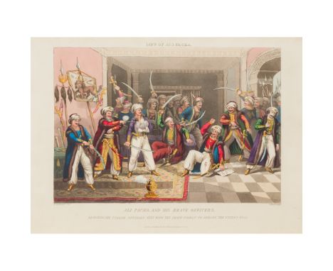 Davenport, W. Historical Portraiture of Leading Events in the Life of Ali Pacha... London: Thomas M'Lean, 1823. First edition