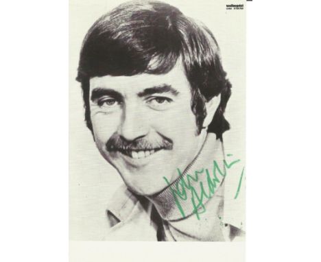 John Alderton signed 6x4 black and white photo. English actor who is best known for his roles in Upstairs, Downstairs, Thomas