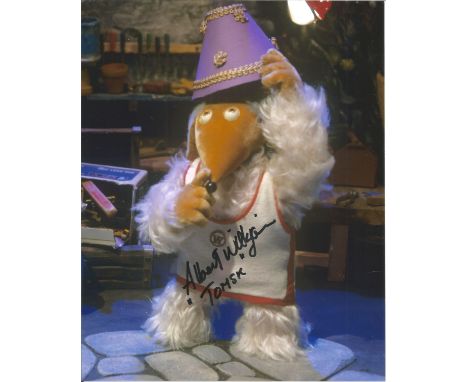 Lot of 2 Wombles hand signed 10x8 photos. These beautiful hand-signed photos depict Albert Wilkinson as Tomssk in The Wombles